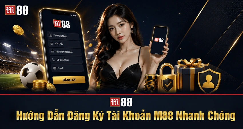 Hướng Dẫn Đăng Ký Tài Khoản M88 Nhanh Chóng